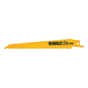 DeWALT DW4846 Reciprocating Saw Blade, 3/4 in W, 8 in L, 10/14 TPI