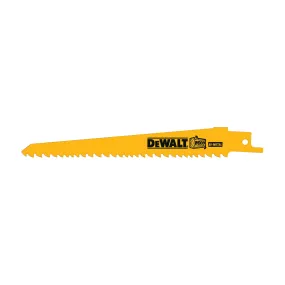 DeWALT DW4847-2 Reciprocating Saw Blade, 6 in L, 5/8 TPI