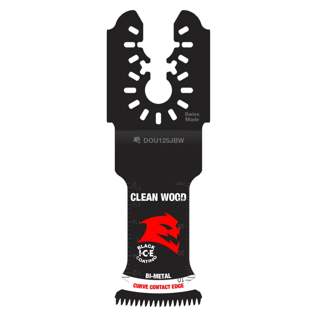 Diablo 1-1/4" Demo Demon Universal Fit Bi-Metal Oscillating Blade for Clean Wood