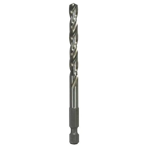 Diablo DHS4BITCB Hole Saw Pilot Bit, 1/4 in Shank, 4 in L Bit, Hex Shank