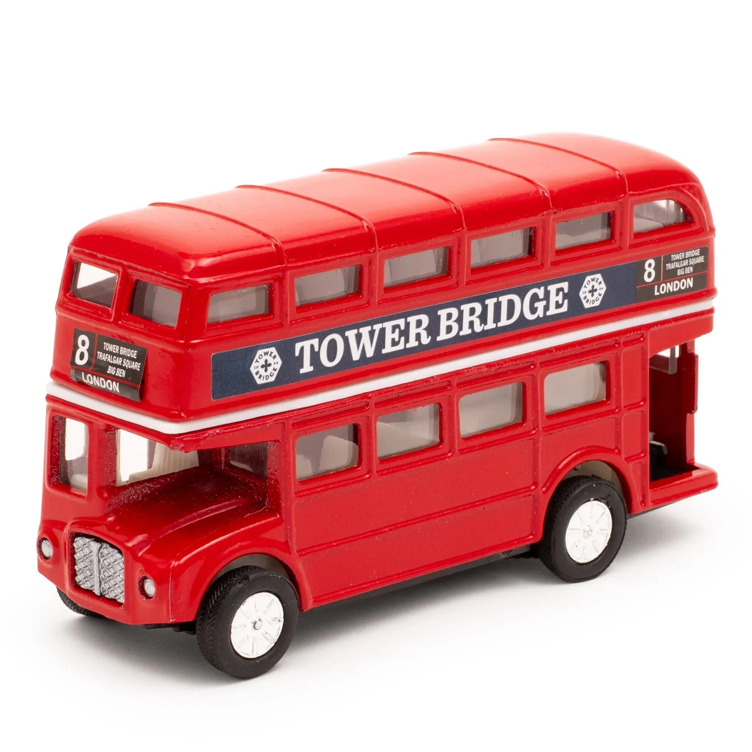 Die Cast Pull-Back Bus Model Toy - Tower Bridge London