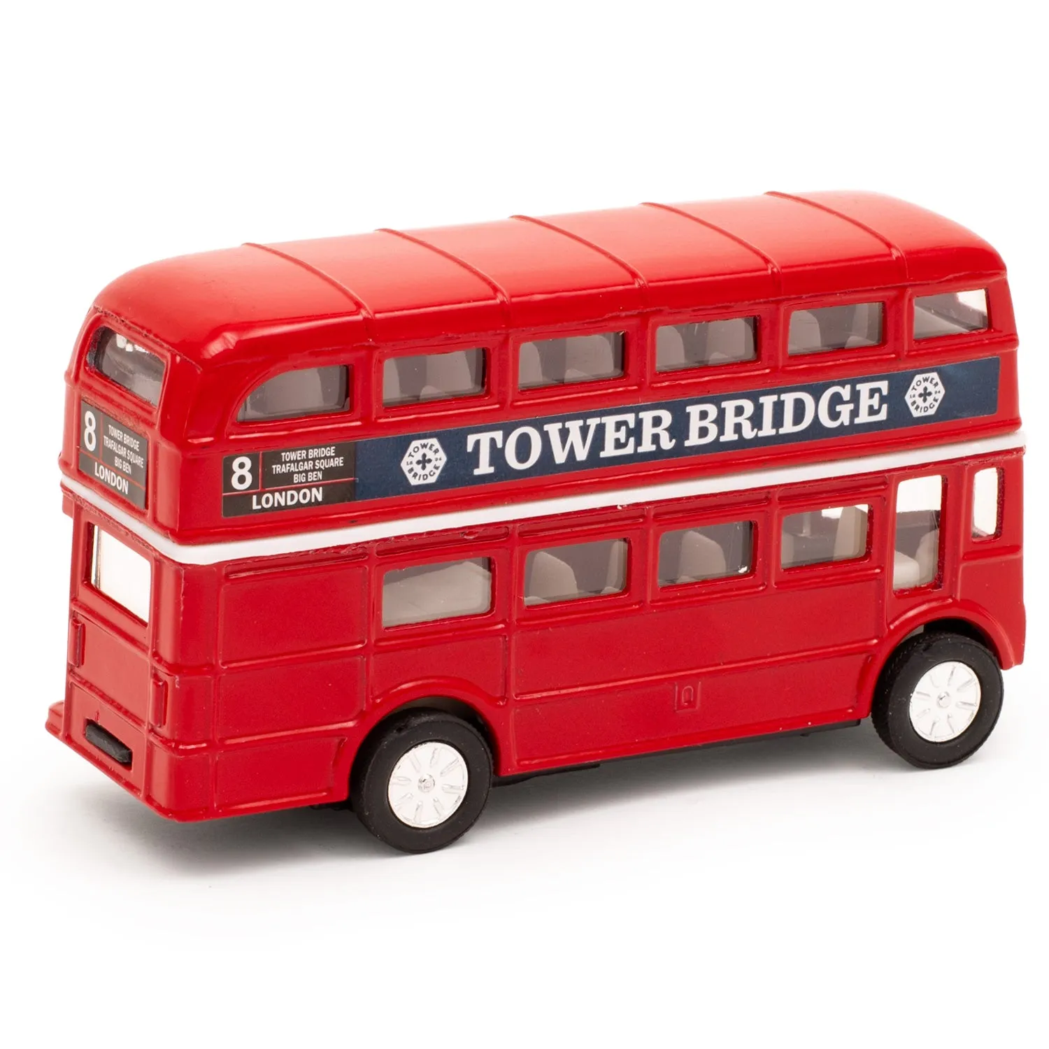 Die Cast Pull-Back Bus Model Toy - Tower Bridge London