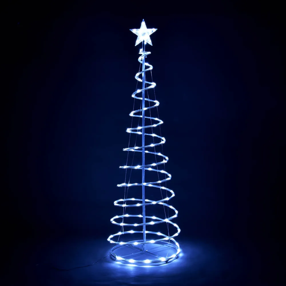 DIY 5' Spiral Christmas Tree USB Powered Indoor & Outdoor