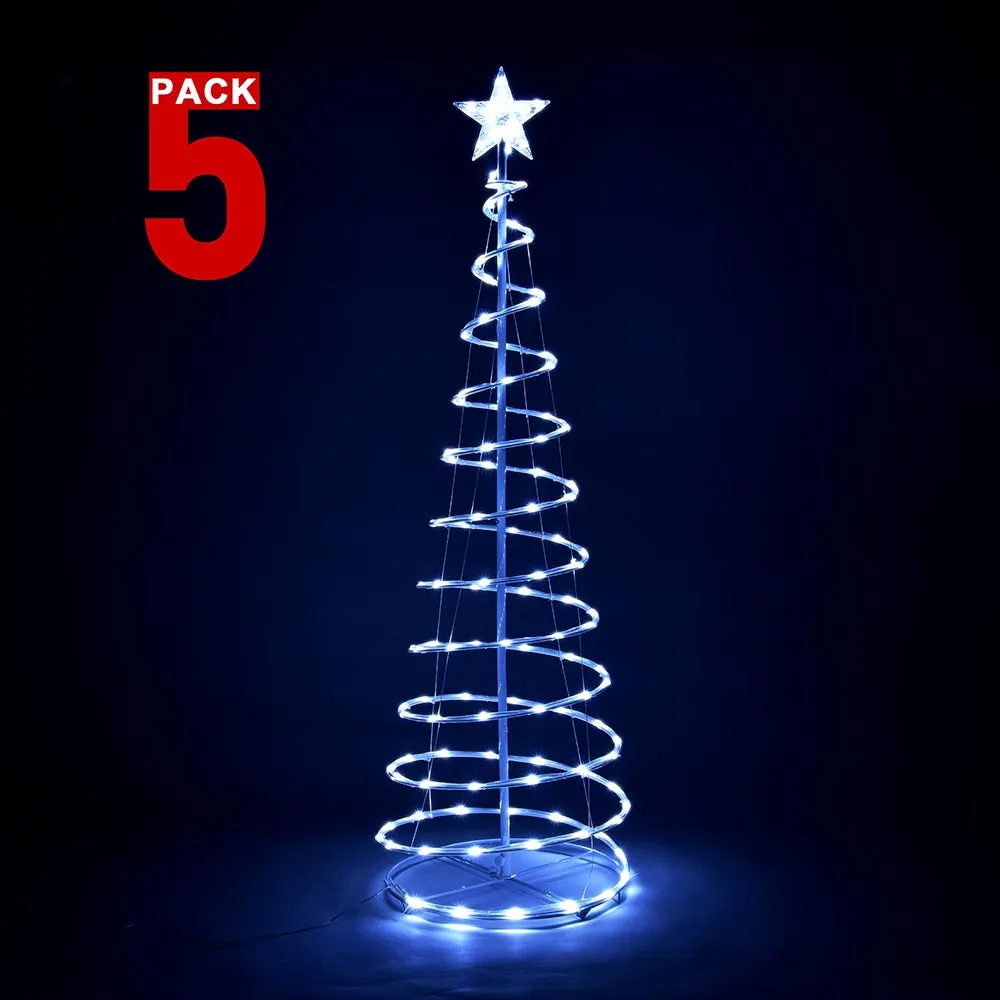 DIY 5' Spiral Christmas Tree USB Powered Indoor & Outdoor