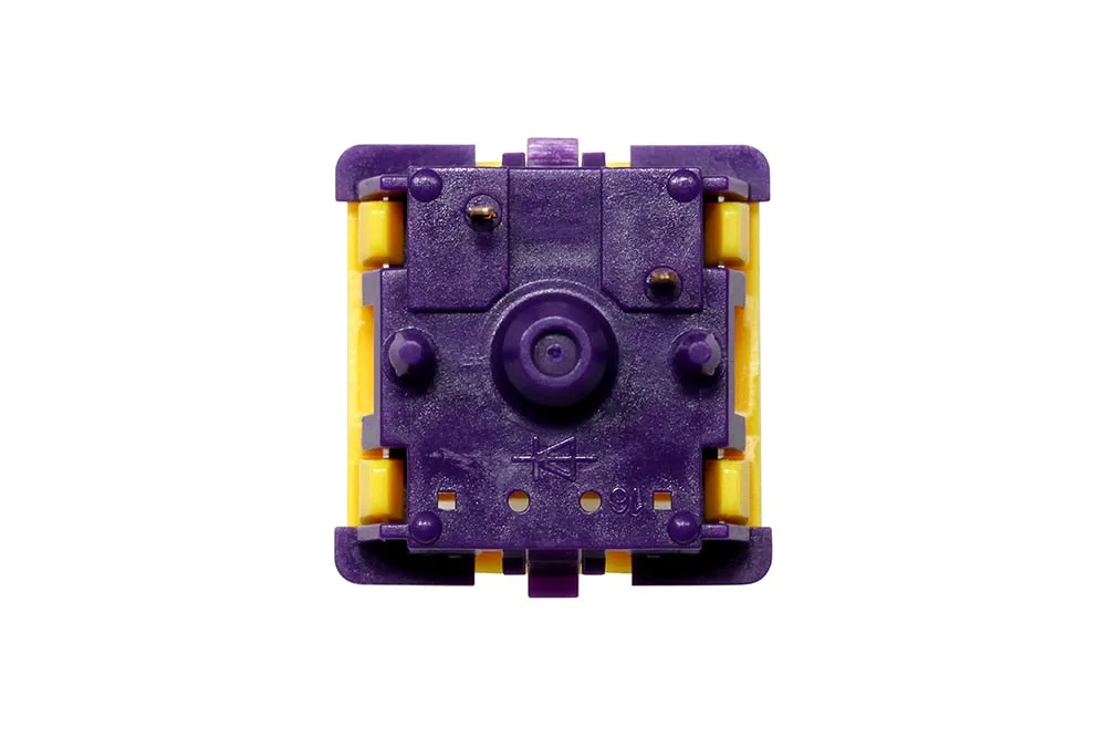 Durock Mamba Switch Linear 60g MX switch for mechanical keyboard 60m LY Nylon POM Factory Lubed Purple Yellow Gold Plated Spring