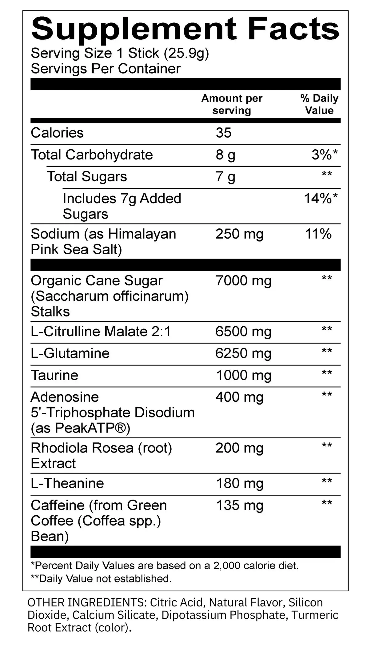 Enerza Endurance Fuel - Single Serving