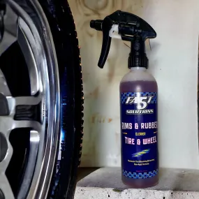 Fast 5 Solutions Rims & Rubber Tire & Wheel Cleaner 16oz