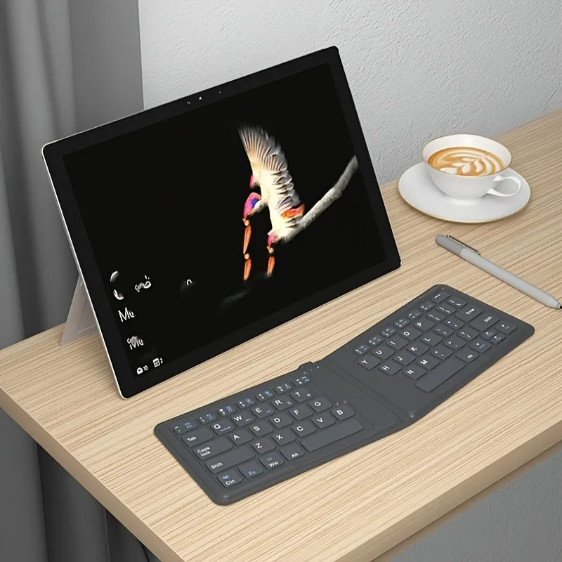 Foldable 166° Wireless Keyboard