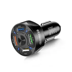 Four port Usb Car Charger