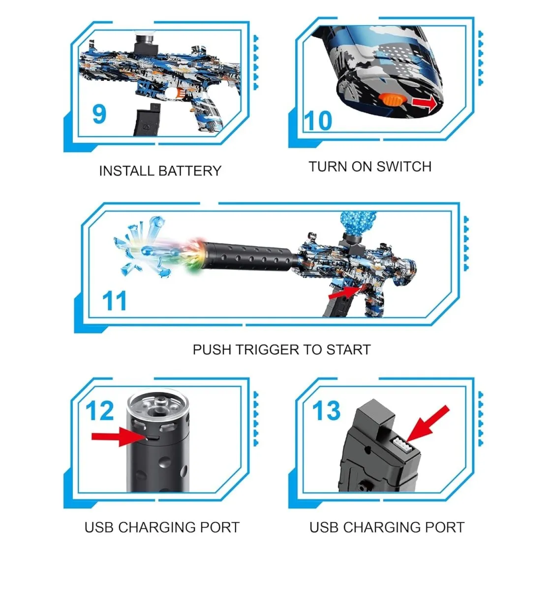 Gel Blaster M416 Electric Gun