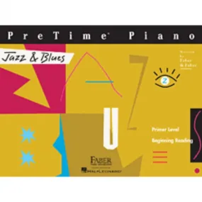 Hal Leonard HL00420156 PreTime Piano - Primer Level - Jazz n Blues