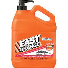 Hand Cleaner Fast Orange Pump Pumice 4L