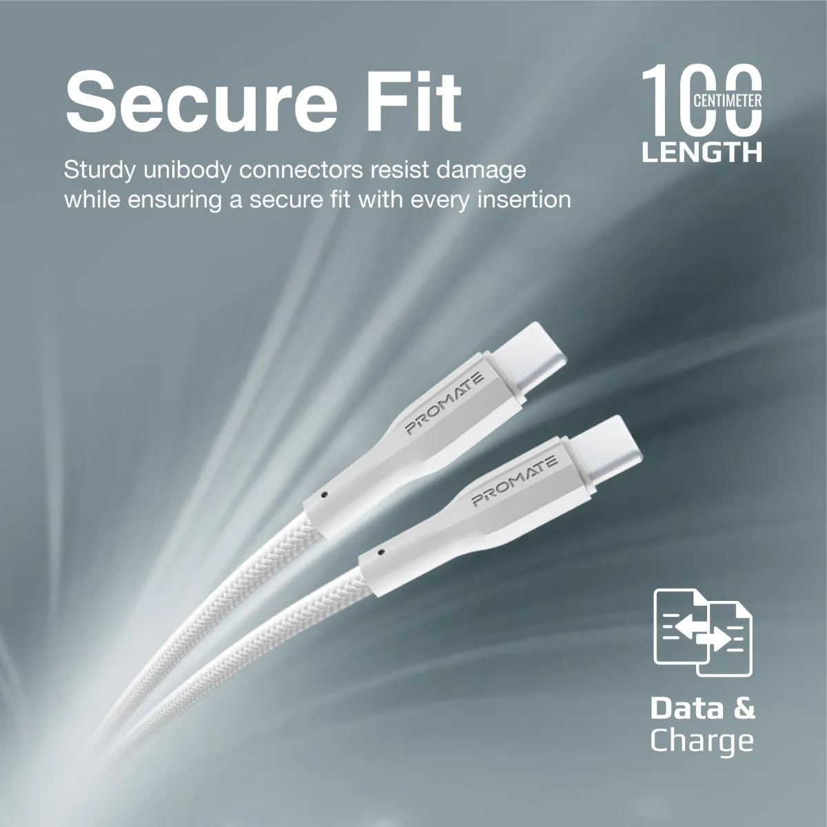 High Tensile Strength Data & Charge USB-C Cable