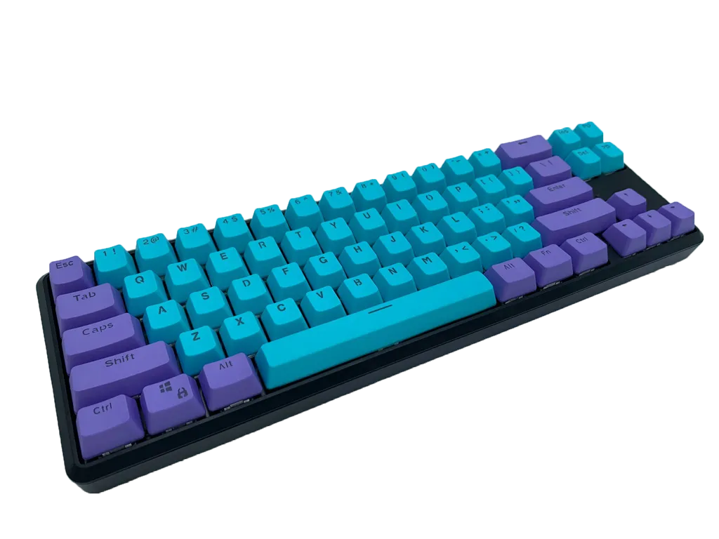 Hotswap 65% Mechanical Keyboard - Amethyst V1