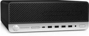 HP ProDesk 600 G5 SFF Desktop PC, Intel i7-9700, 3.0GHz, 32GB RAM, 512GB SSD, Win10P - 9WW78UW#ABA