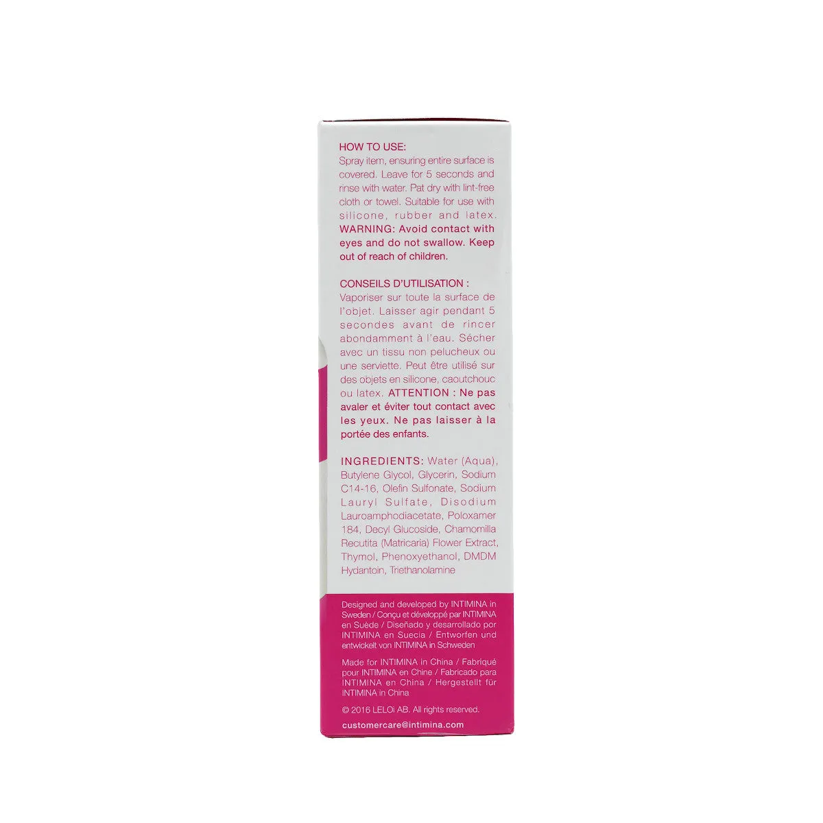 Intimina Intimate Accessory Cleaner