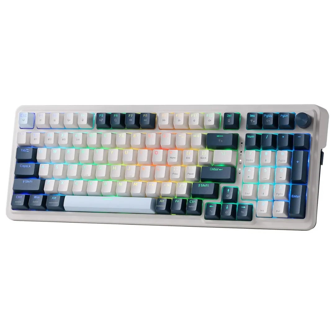 K686 PRO 98 Keys Wireless Gasket RGB Gaming Keyboard