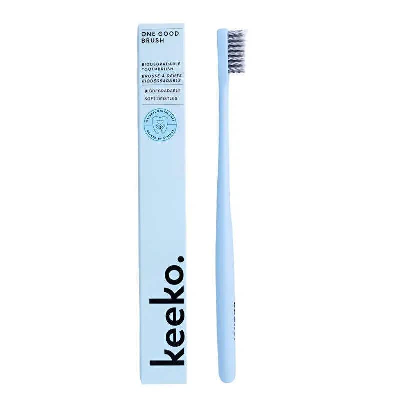 Keeko One Good Brush Biodegradable Toothbrush