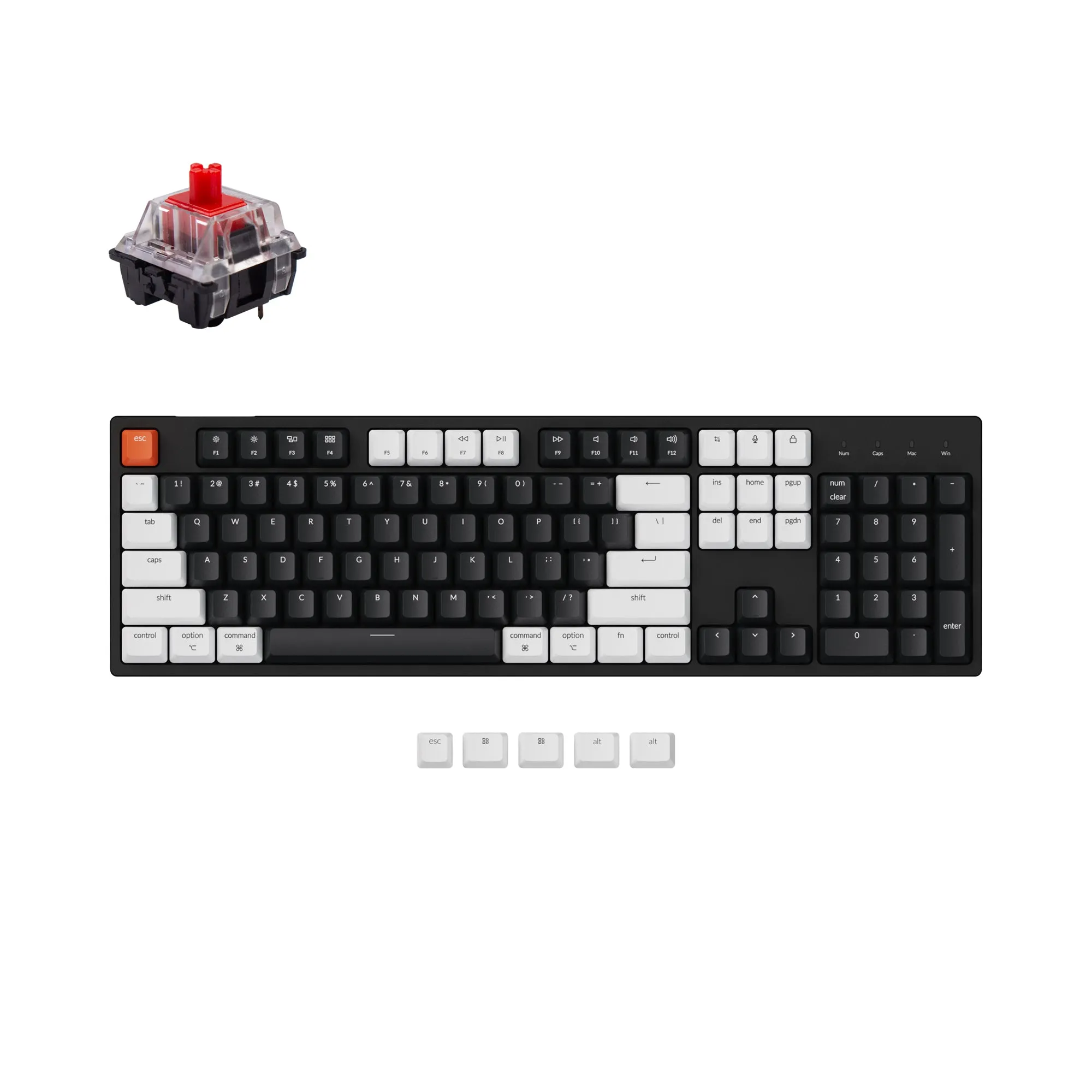 Keychron C2 Wired Mechanical Keyboard