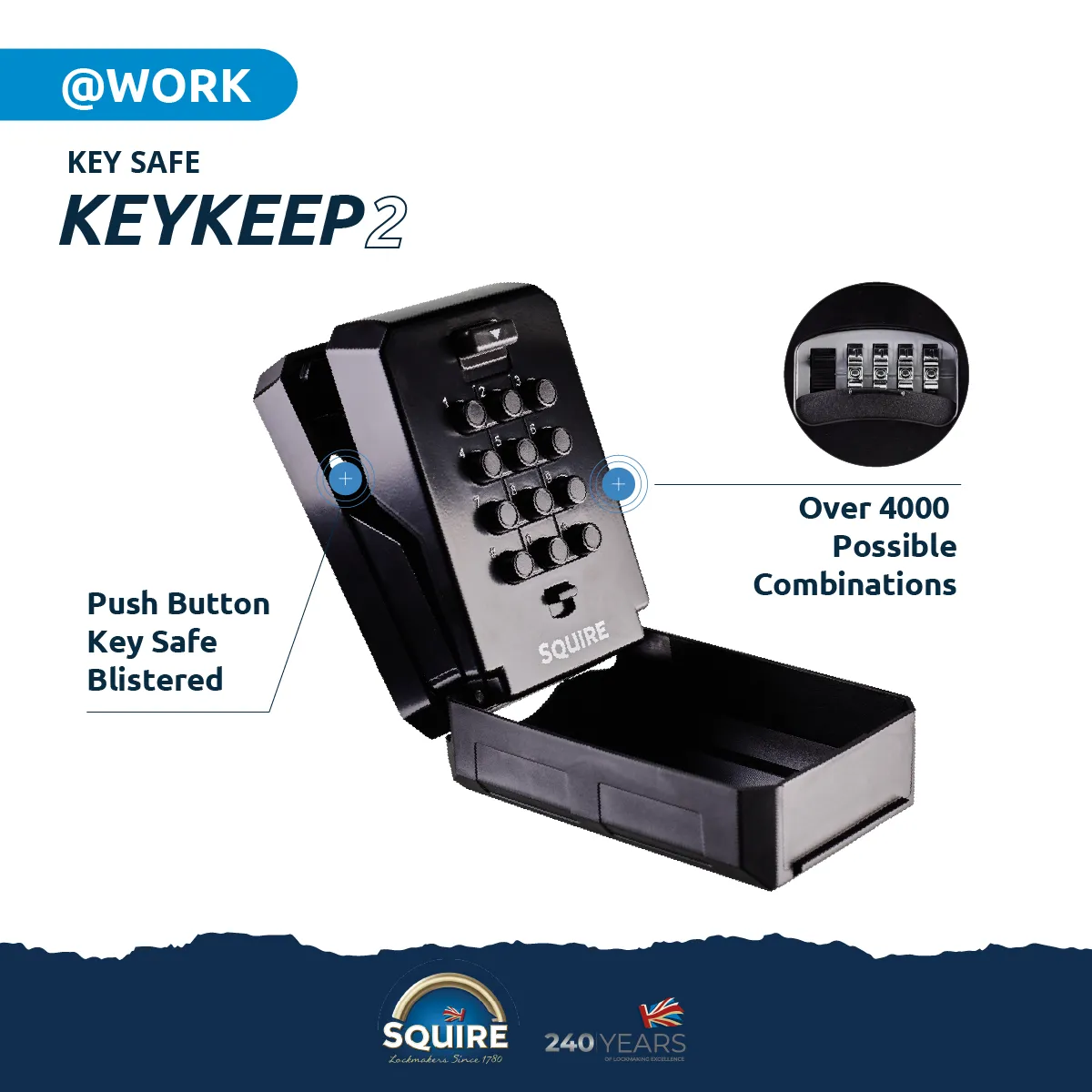 Keykeep 2™ | Key Safe | PIN Key