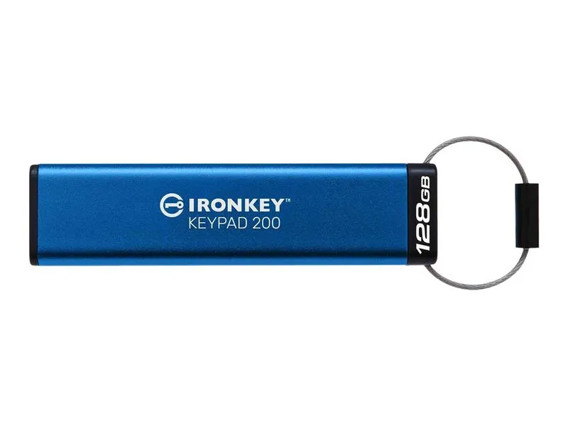 Kingston Ironkey Keypad 200 - Usb Flash Drive - 128 Gb