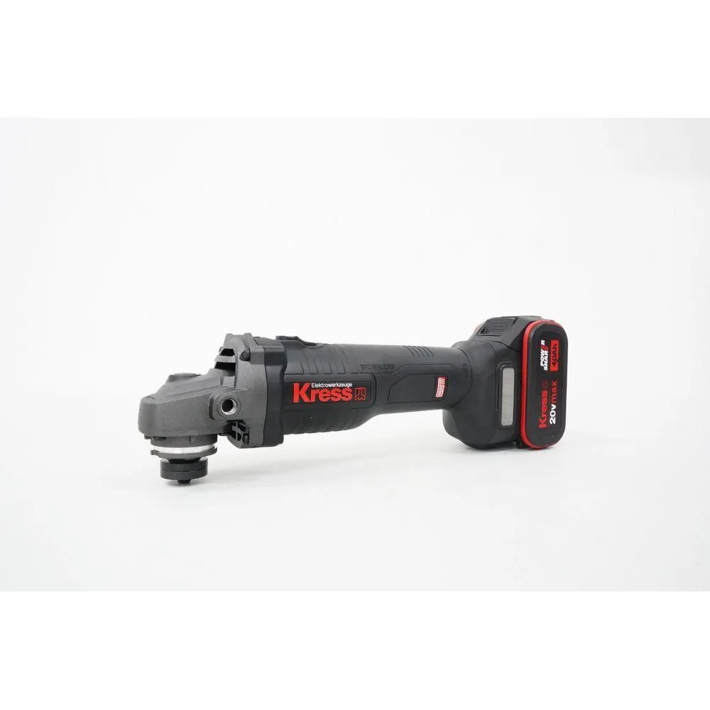 Kress KU800 20V Cordless Brushless Angle Grinder