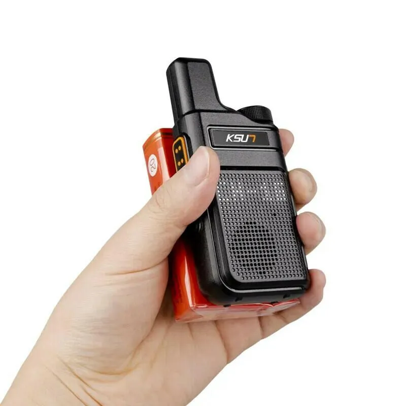 KSUT PMR446 Walkie Talkie 2 Pieces Mini Size Portable Handheld Radio Wireless Set Two Way Radio Station Comunicador Transceiver