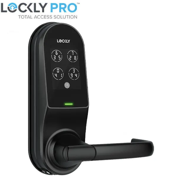 Lockly Guard- DUO 679D - Dual Locking Interconnected Smart Lock - Fingerprint Reader - Wi-Fi-Bluetooth App Controlled  - Touchscreen Keypad - Key Override - Mifare RFID - Optional Finish