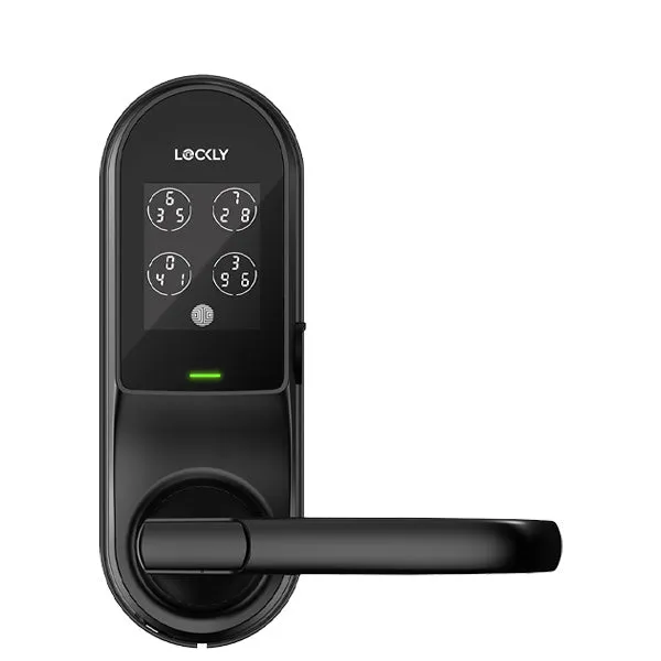 Lockly Guard- DUO 679D - Dual Locking Interconnected Smart Lock - Fingerprint Reader - Wi-Fi-Bluetooth App Controlled  - Touchscreen Keypad - Key Override - Mifare RFID - Optional Finish