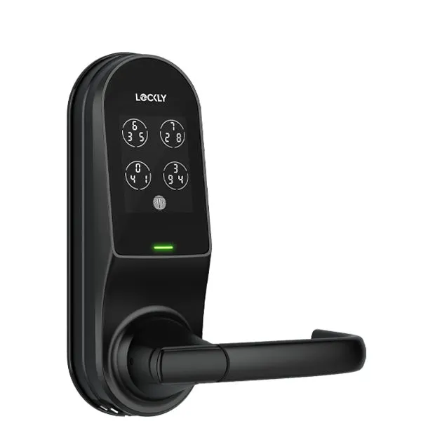 Lockly Guard- DUO 679D - Dual Locking Interconnected Smart Lock - Fingerprint Reader - Wi-Fi-Bluetooth App Controlled  - Touchscreen Keypad - Key Override - Mifare RFID - Optional Finish