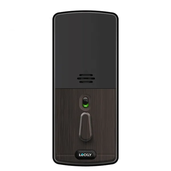 Lockly- PGD728WVB- Secure PRO Wi-Fi -Bluetooth App Controlled- Fingerprint Biometric Electronic Deadbolt-Includes Wi-Fi Hub- Venetian Bronze