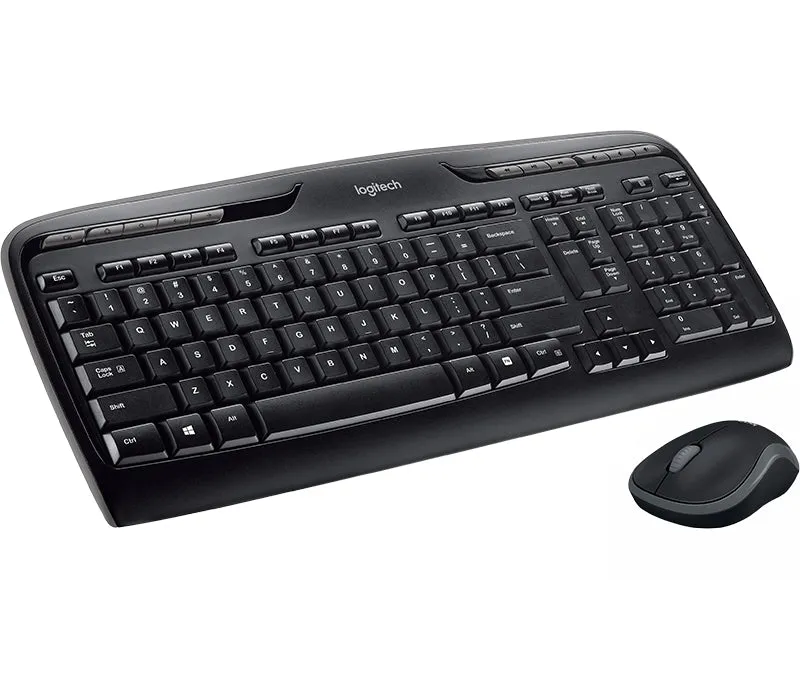 Logitech Wireless Combo Mk330 Uk Layout Keyboard Mouse