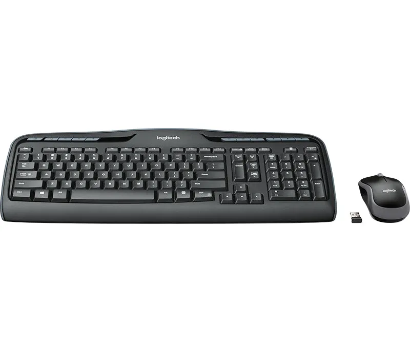 Logitech Wireless Combo Mk330 Uk Layout Keyboard Mouse