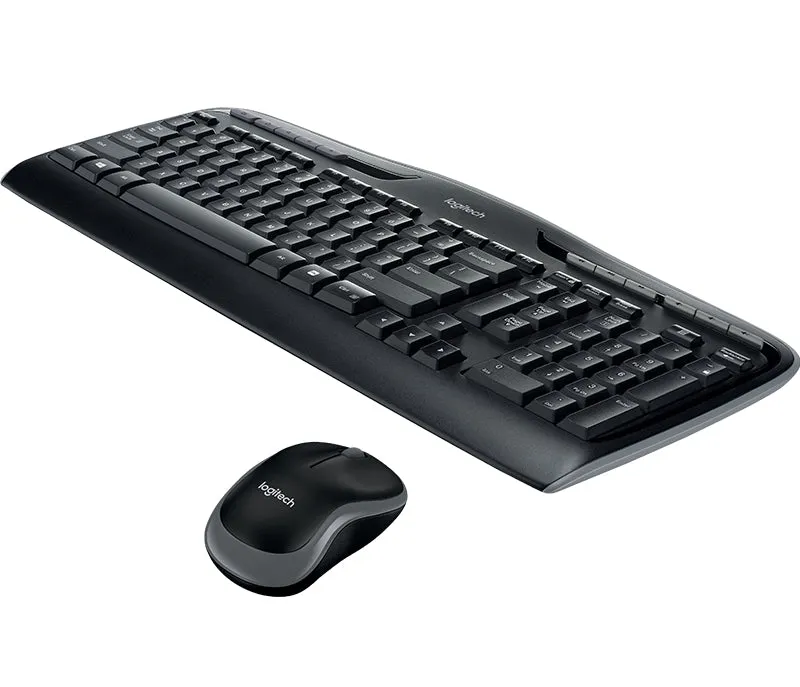 Logitech Wireless Combo Mk330 Uk Layout Keyboard Mouse