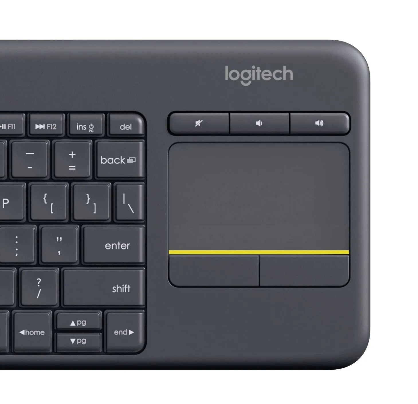 Logitech Wireless Touch Keyboard K400 Plus