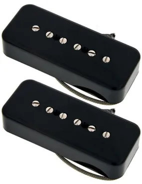 Lollar P-90 Soap Bar Pickup Set, Black