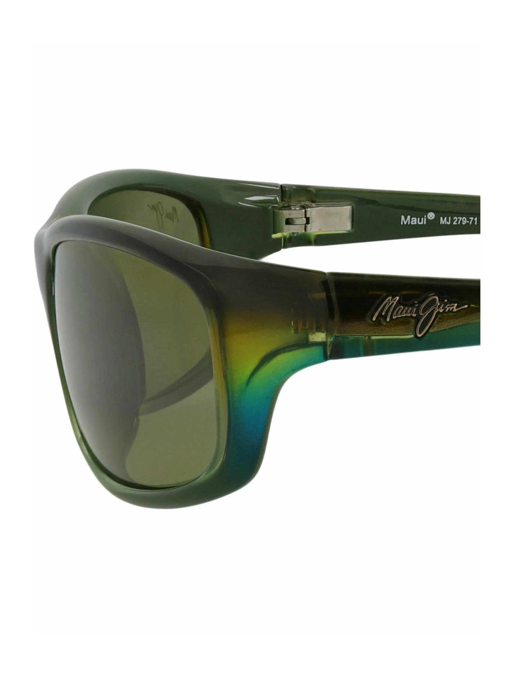 Maui Jim Shield-Frame Nylon Sunglasses