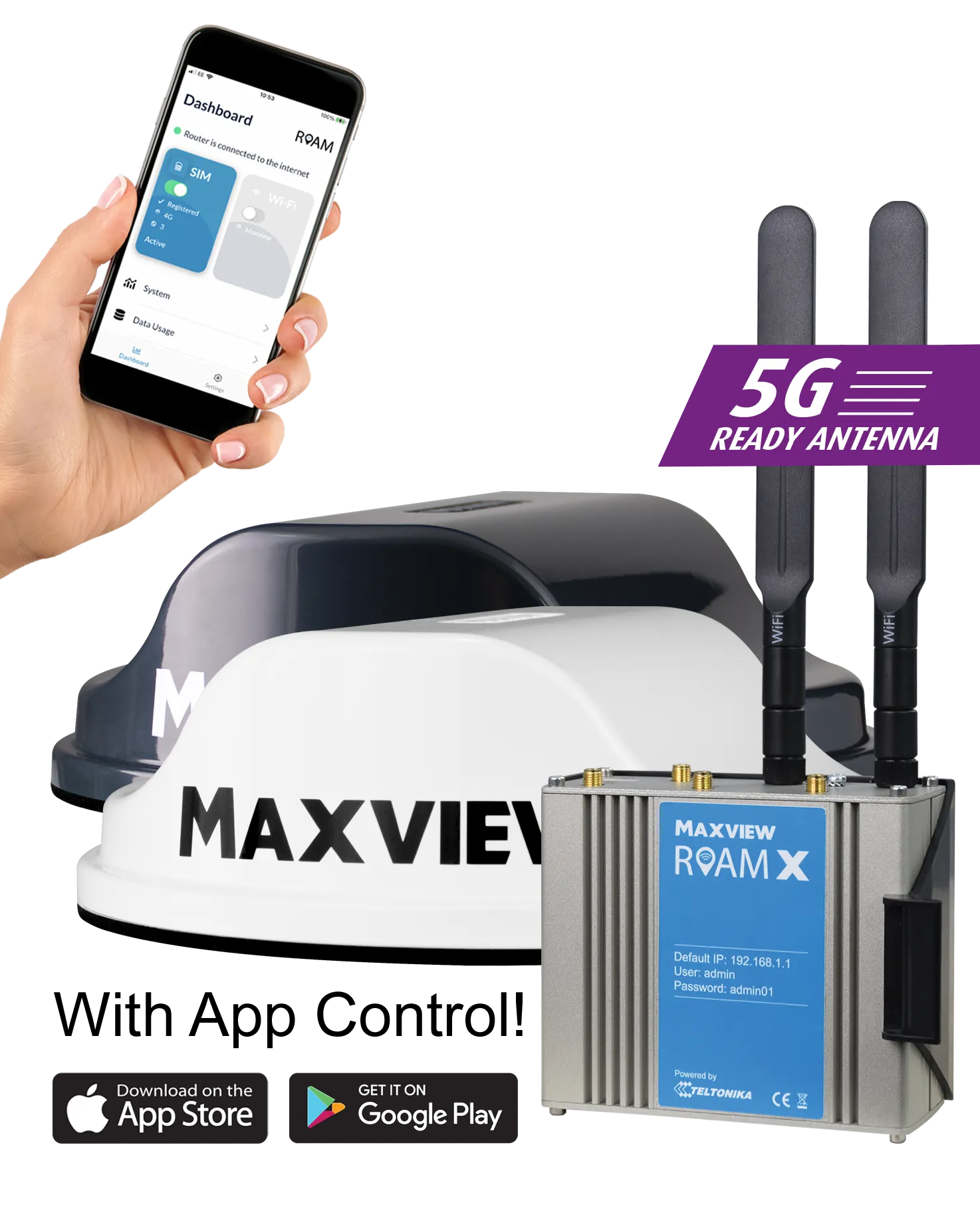 Maxview Roam X Wi-fi system White