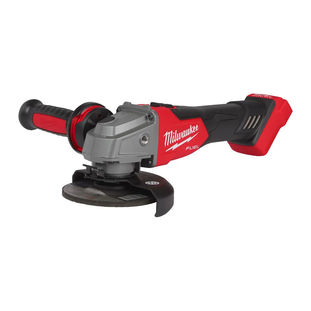 Milwaukee M18FSAG115X-0 18V Fuel Brushless Angle Grinder with 1 x 5.0Ah Battery & Charger