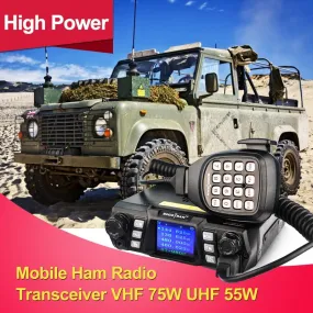 Mobile UHF Radio with Microphone