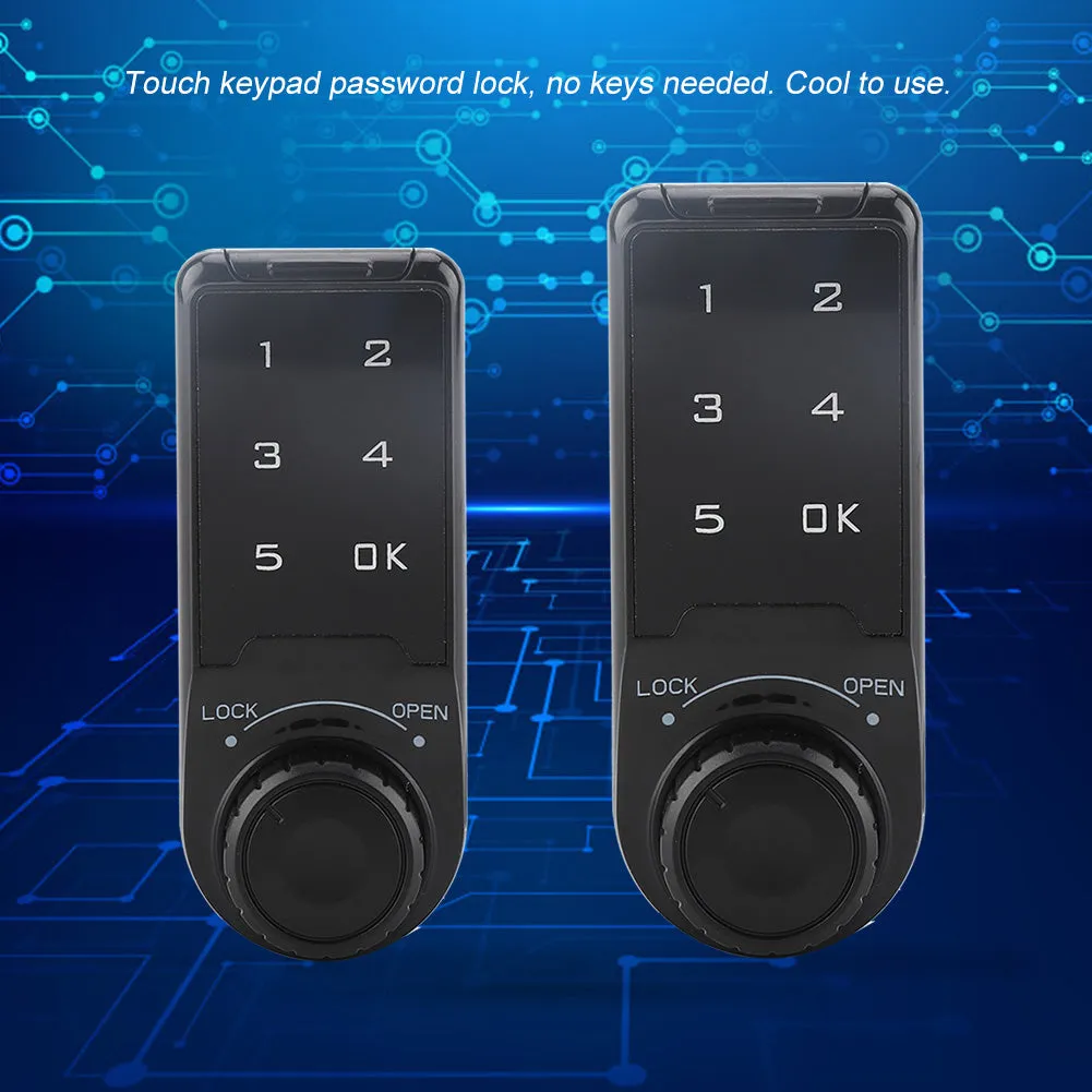 Modern Digital Keypad Cabinet Lock