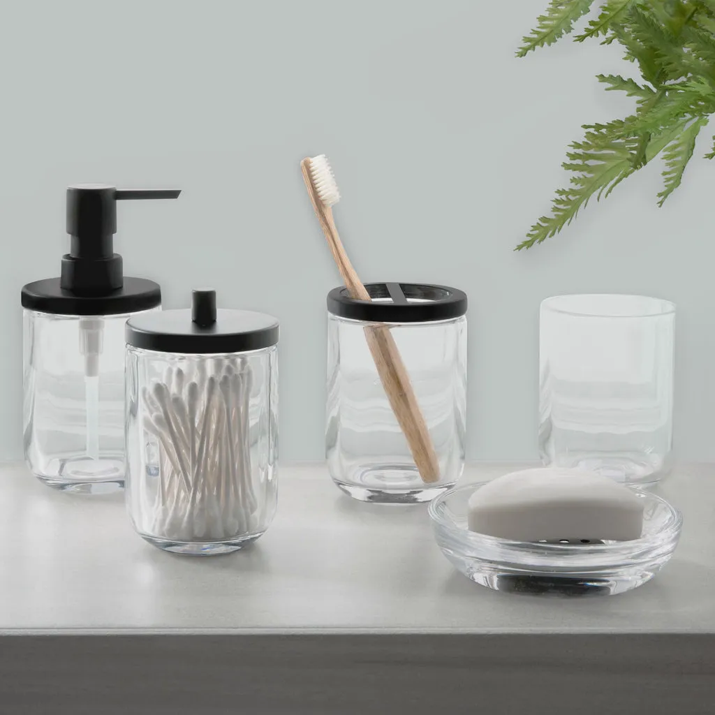 Modern Glass Bath Accessories, Tumbler