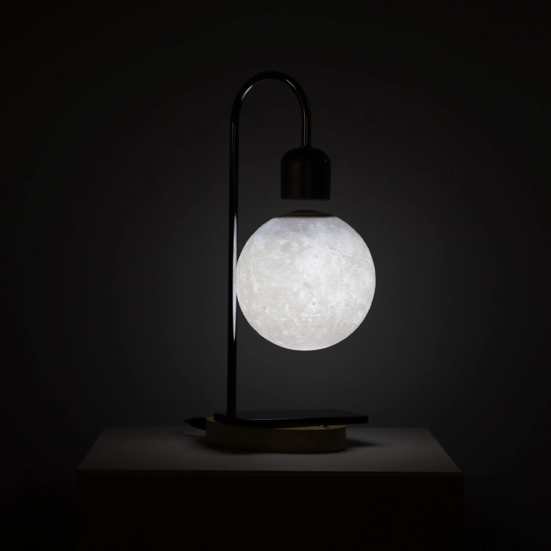 Moon LED Lamp with Wireless Phone Charger