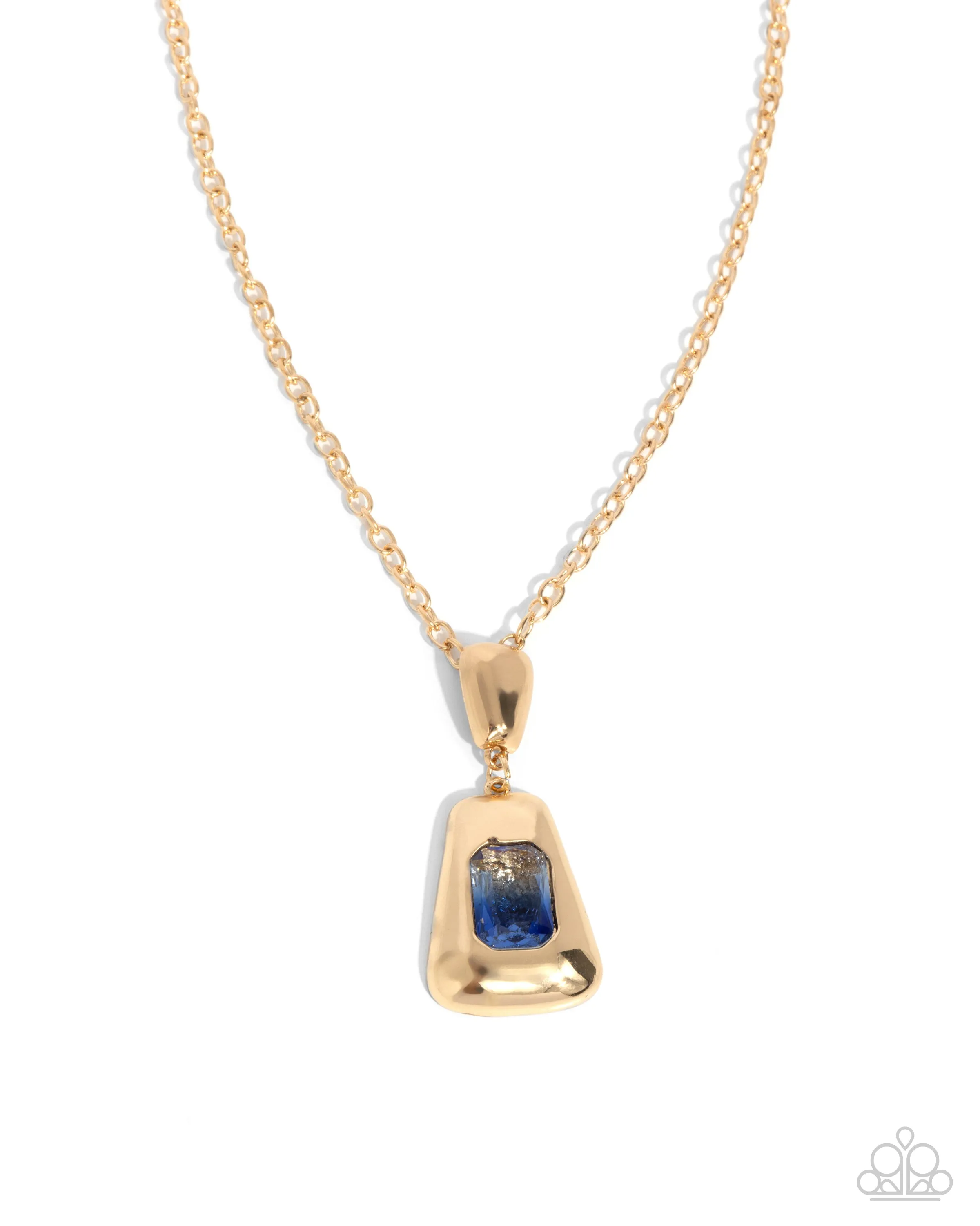 Necklaces Pendant Promise - Blue