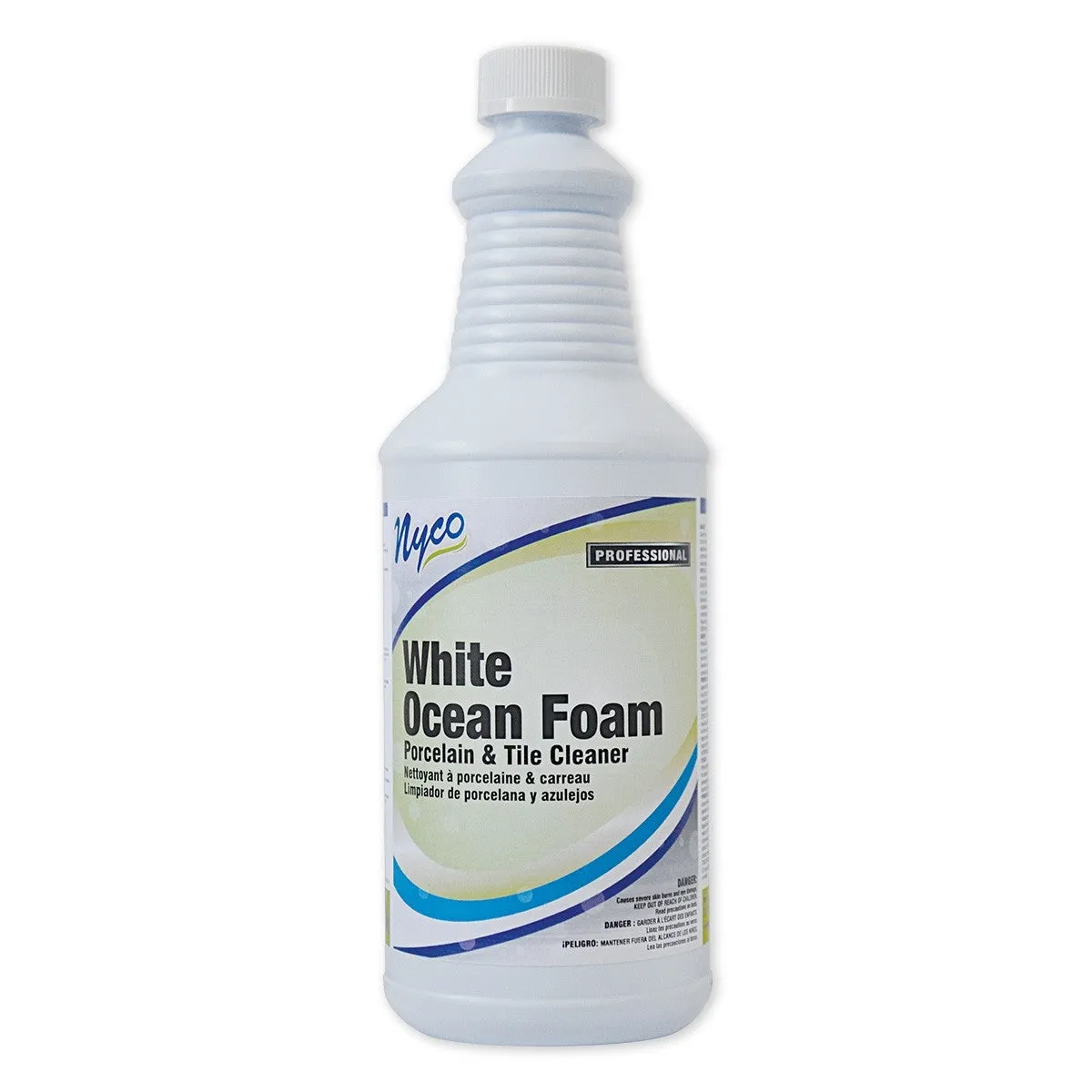 Nyco® 'White Ocean Foam' Porcelain & Tile Cleaner (32 oz Bottles) - Case of 12