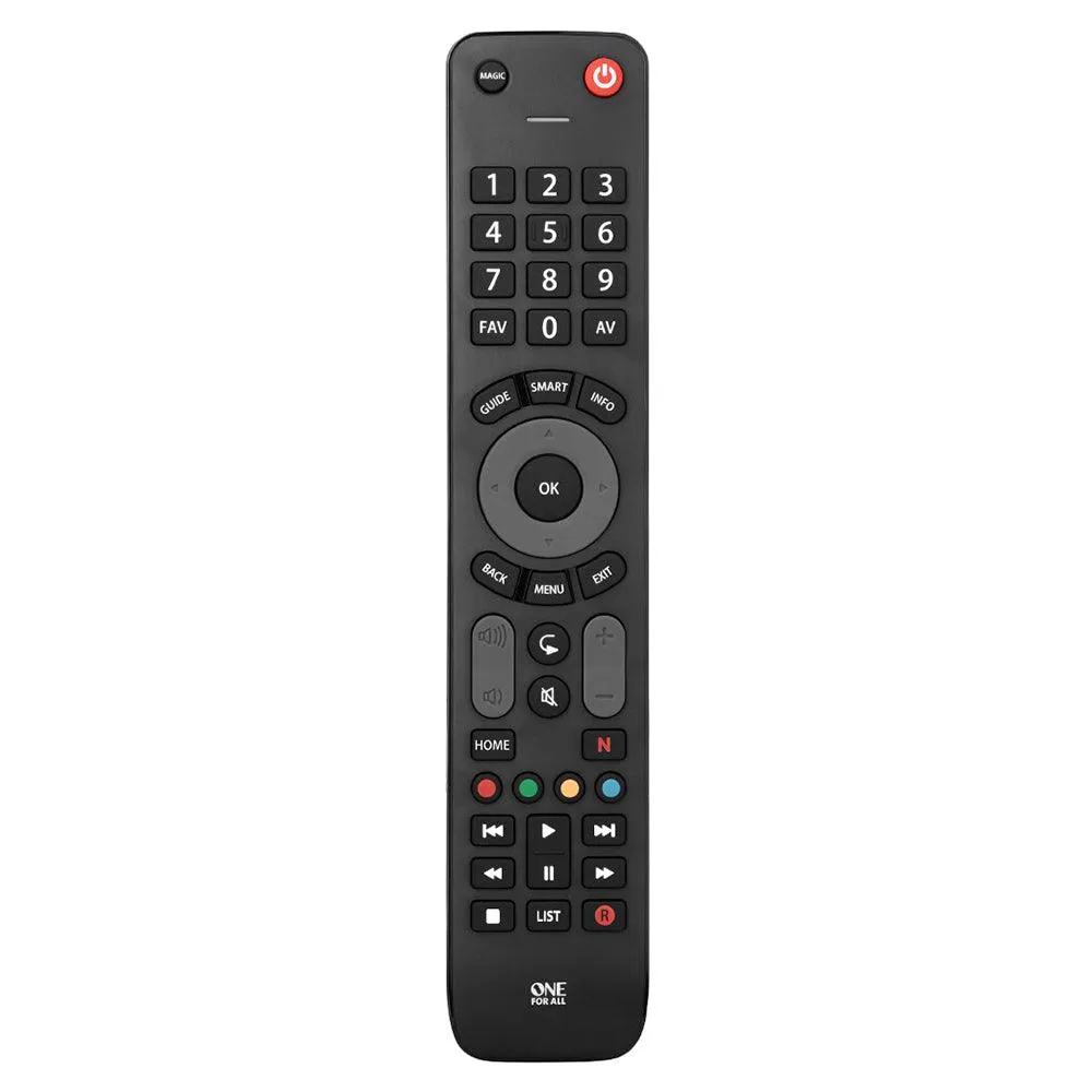 One For All Evolve TV Universal Remote Control - Black | URC7115