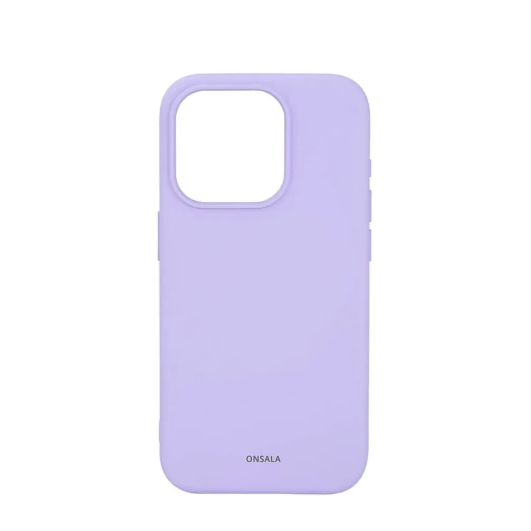 Onsala - iPhone 15 Pro MagSafe Silicone Case Sleeve MagSeries Recycled - Purple