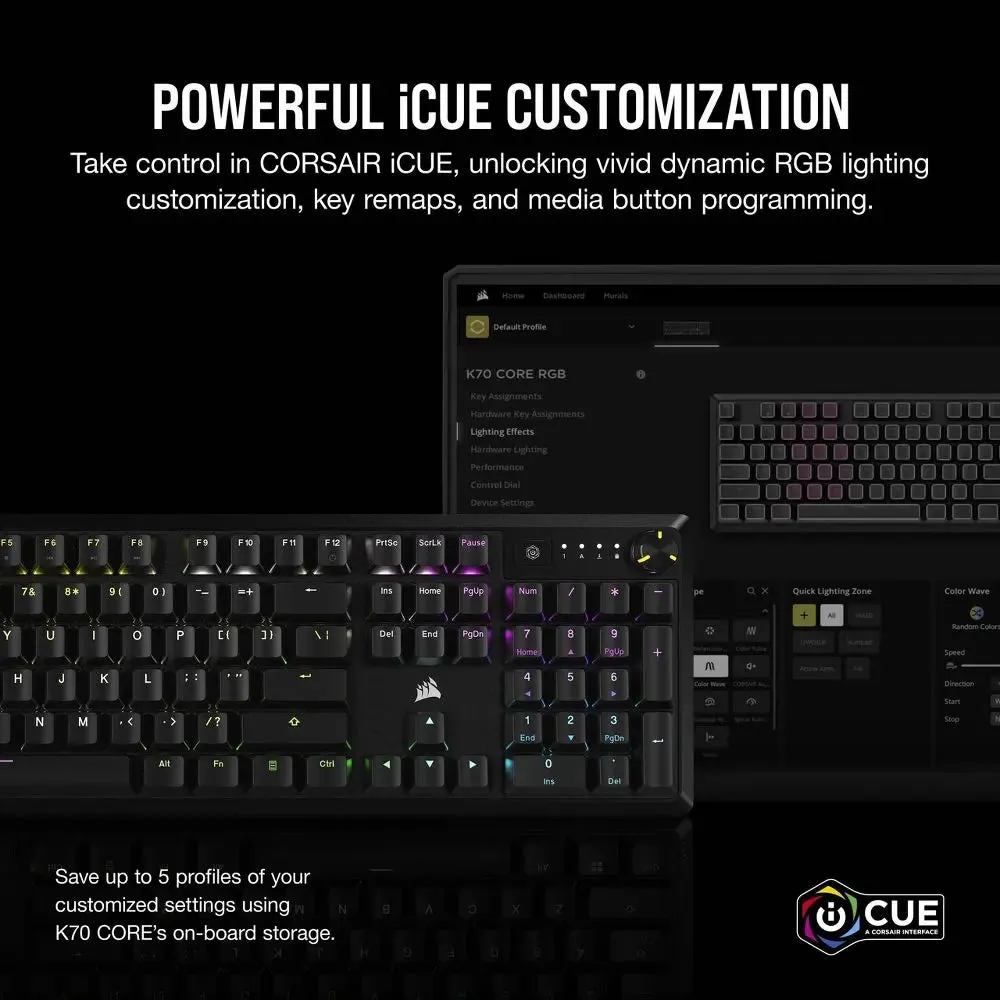 Open Box - Corsair K70 Core RGB Gaming Keyboard