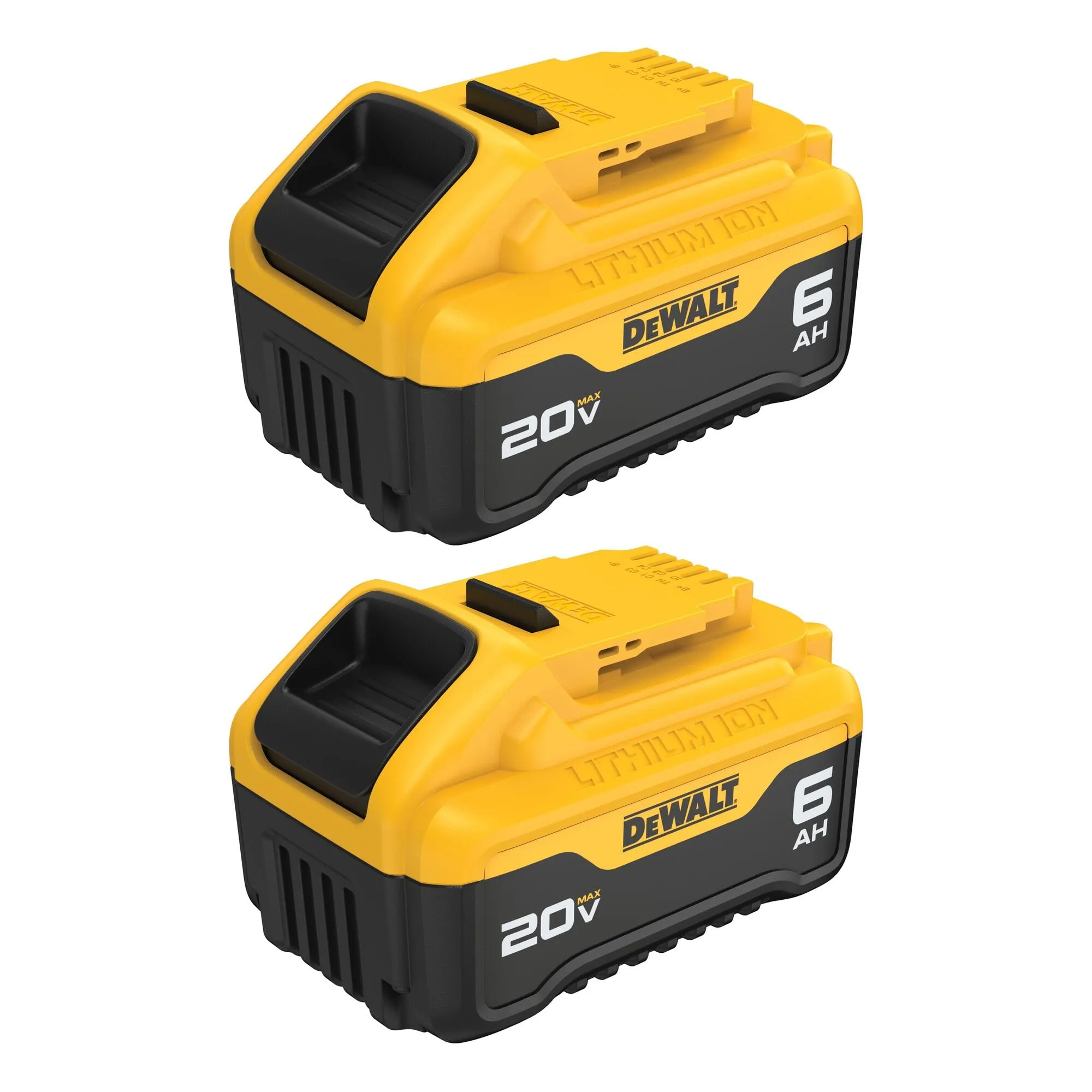 Open Box -  Dewalt 20-Volt MAX XR Lithium-Ion Premium Battery Pack 6.0Ah (2-Pack)