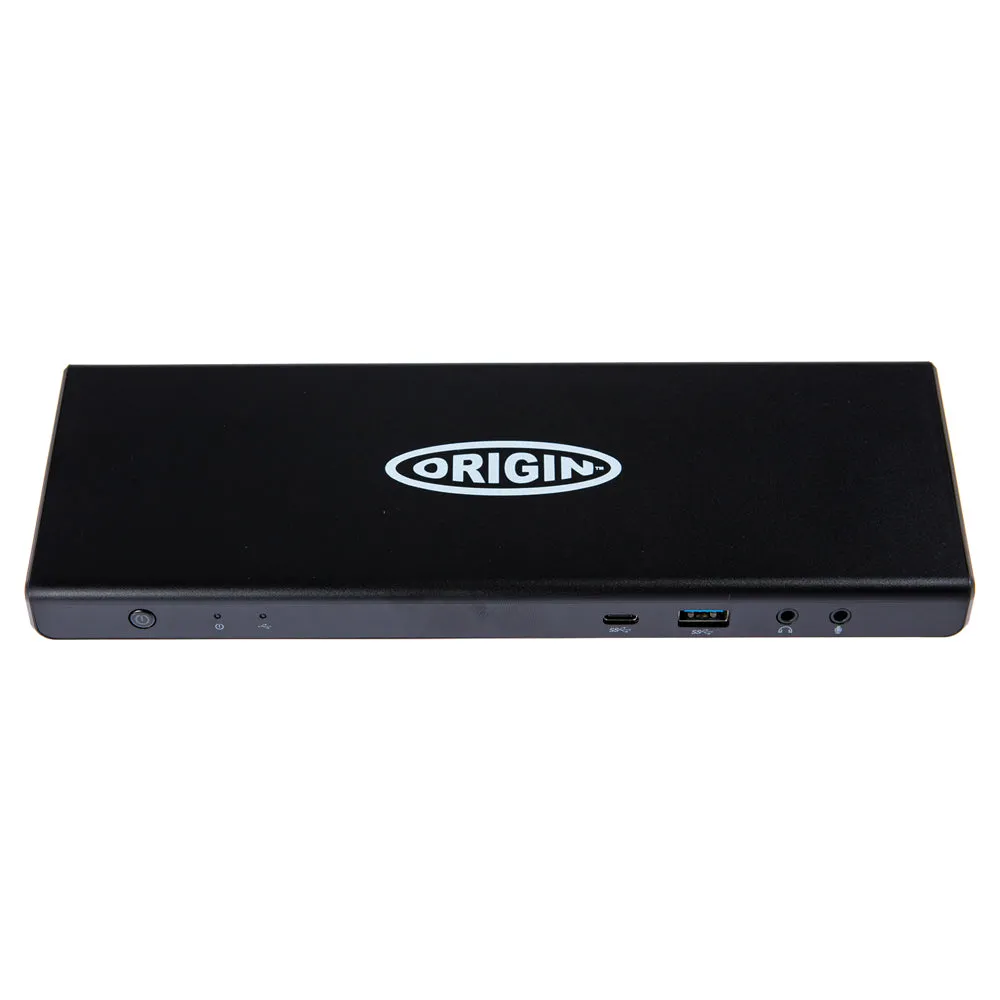 Origin Storage Usb C Triple 4K Docking Station Black (C To C/A Cable)